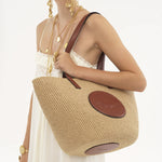 Horse Medal Large Basket Bag