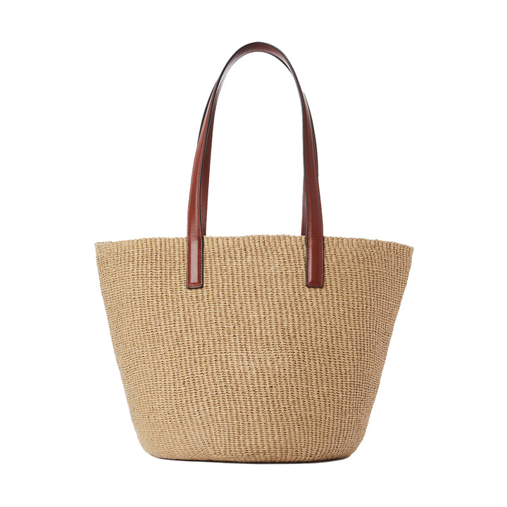 Horse Medal Large Basket Bag