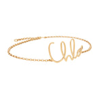 Chloe Iconic Small Metal Belt