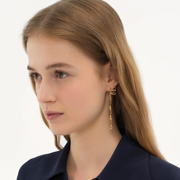 Chloe Iconic Dangling Earrings