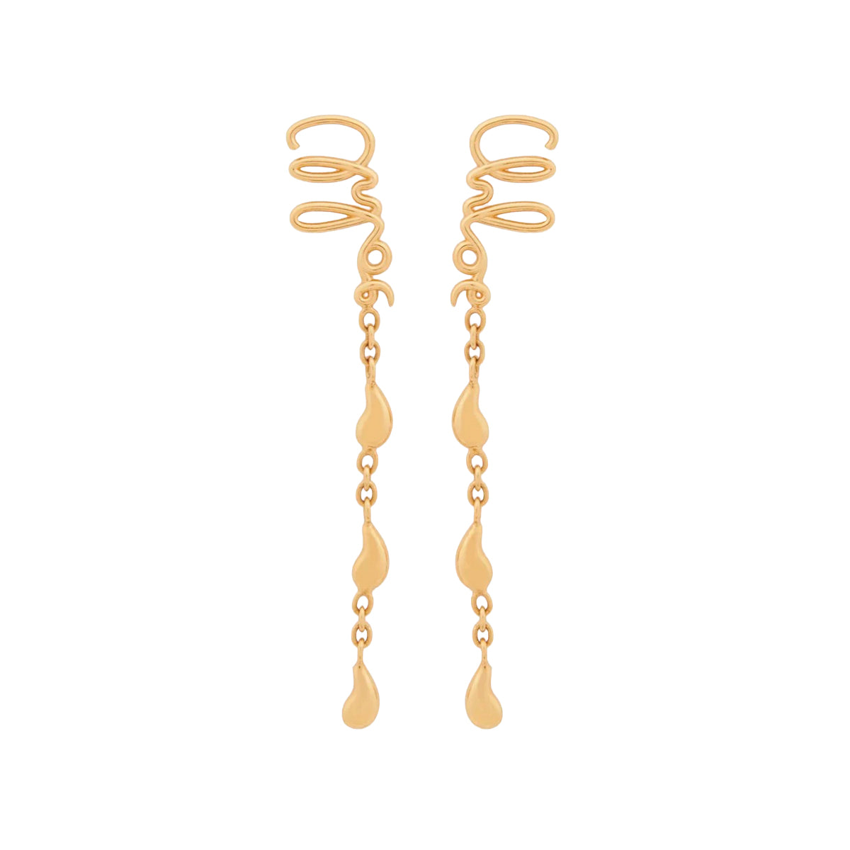 Chloe Iconic Dangling Earrings