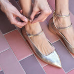 Ilona Double Strap Pointed Flats