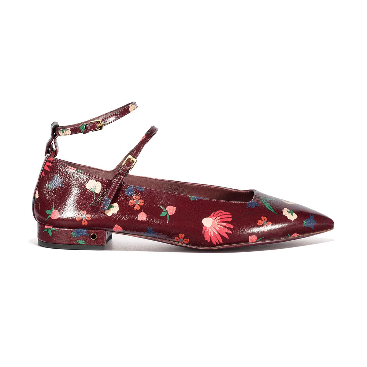 Ilona Flower Double Strap Flat