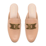 Kate Chain Leather Mules