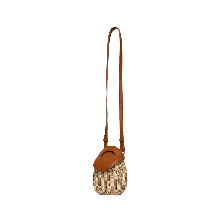 Lauren Wicker Basket Bag
