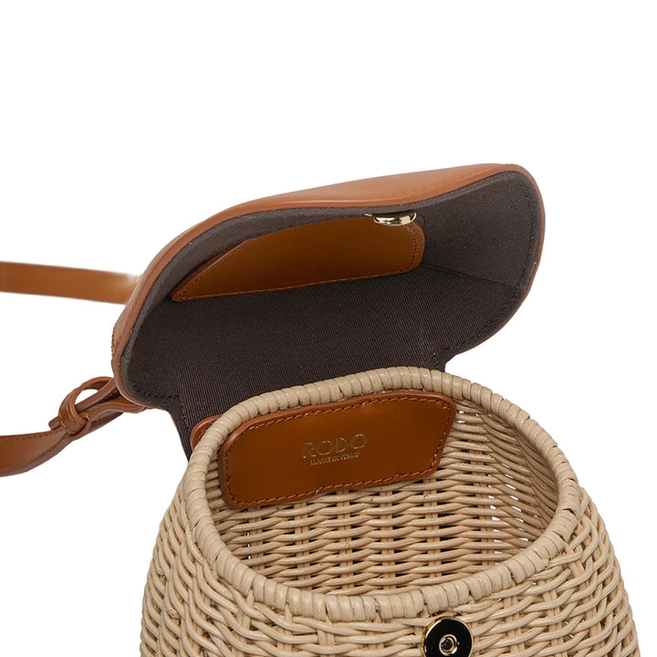 Lauren Wicker Basket Bag