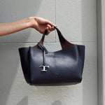 Logo Charm Mini Tote Bag