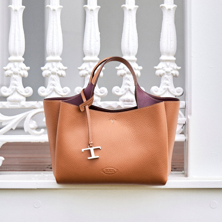 Logo Charm Mini Tote Bag