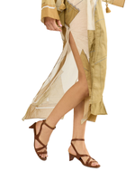 Lolita Strappy Mid Heel Sandals