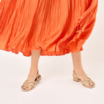 Lucia Knotted Flat Sandal