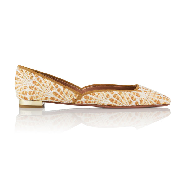 Maia Raffia Flat