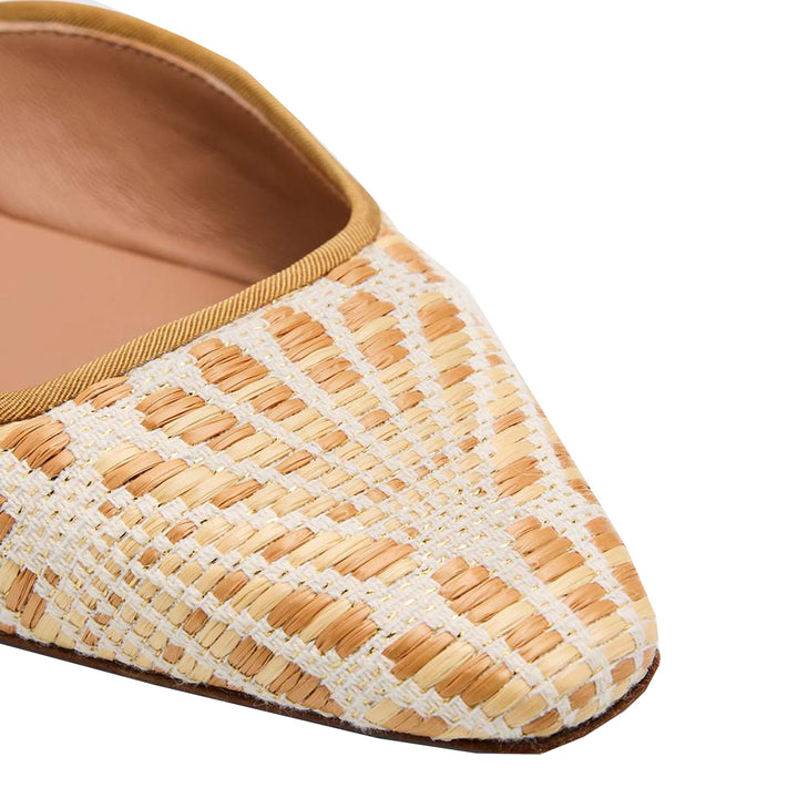 Maia Raffia Flat