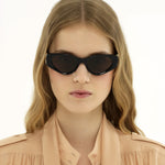 Marcie Acetate Small Cat Eye Sunglasses