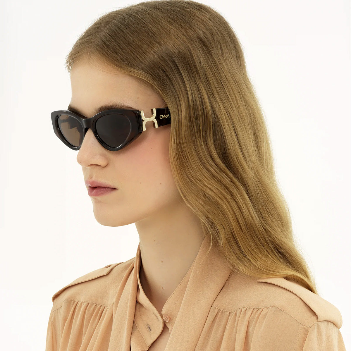 Marcie Acetate Small Cat Eye Sunglasses