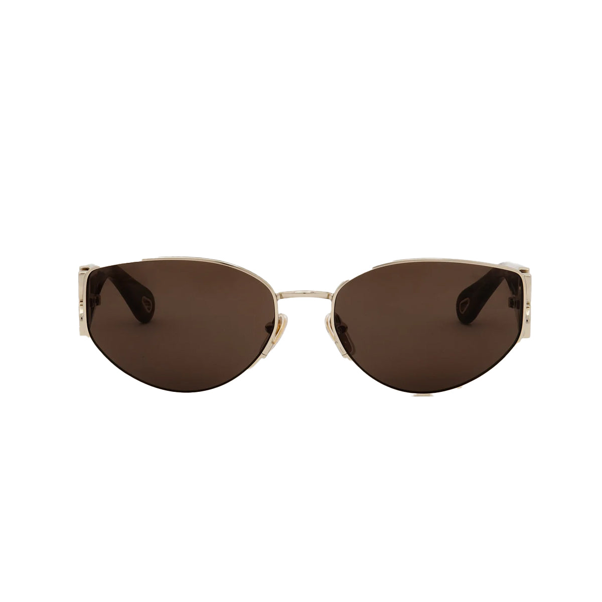 Marcie Cat Eye Metal Sunglasses