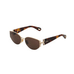 Marcie Cat Eye Metal Sunglasses