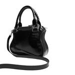 Marcie Small Shiny Double Carry Bag