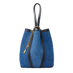 Spin Denim Tote Bag