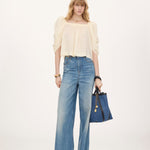 Spin Denim Tote Bag