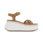 Nama Leather Wedge Sandal
