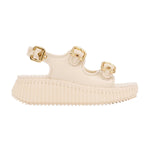 Nama Leather Wedge Sandals