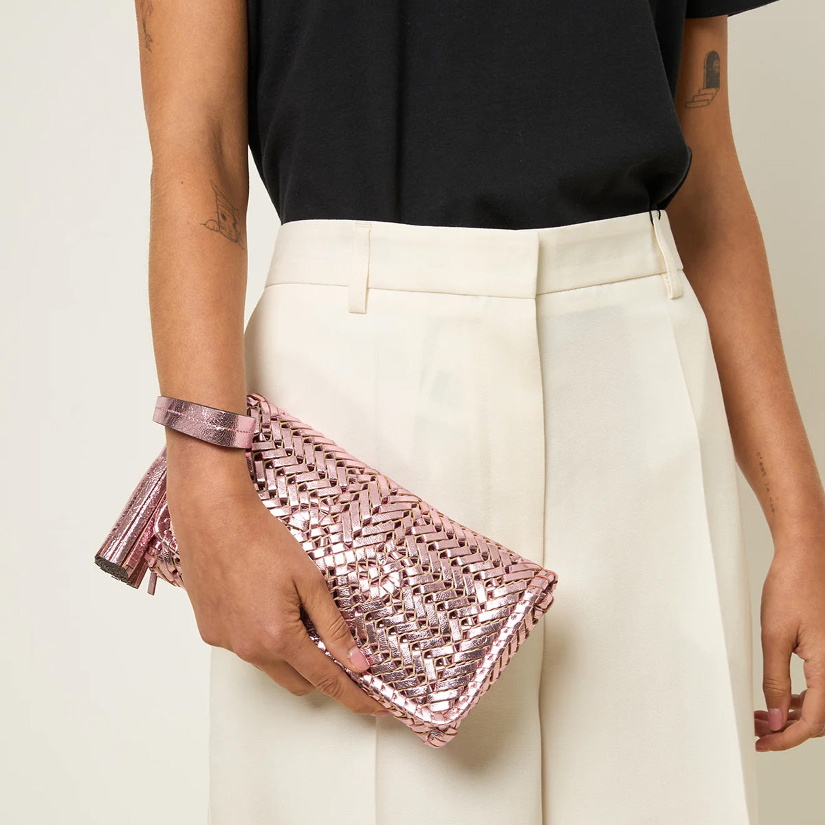 Neeson Tassel Clutch