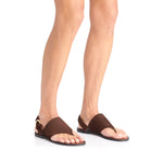 La Nomade Suede Thongs