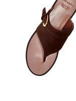 La Nomade Suede Thongs