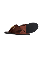 La Nomade Suede Thongs