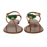 Patrice Crystal Flat Sandal