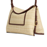 Penelope Raffia Slouch Bag