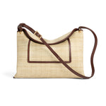 Penelope Raffia Slouch Bag