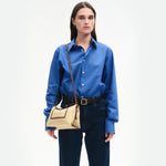 Penelope Raffia Slouch Bag
