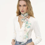 Peonies Bandeau Scarf