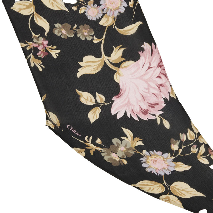 Peonies Bandeau Scarf