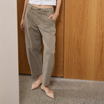 Perforated Pointed Toe Flat