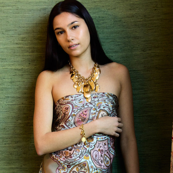 Chloe Petal Runway Necklace
