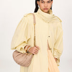 Plisse Runway Shoulder Bag
