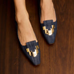 Pollie Metal Detail Flats