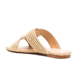 Prado Woven Flat Slide