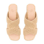 Prado Woven Flat Slide