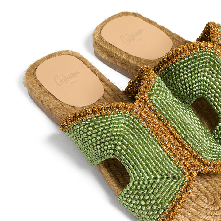 Pura Woven Slides