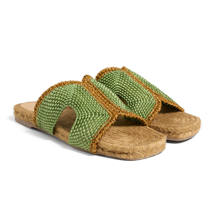 Pura Woven Slides