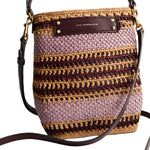 Crossbody Stripe in Raffia