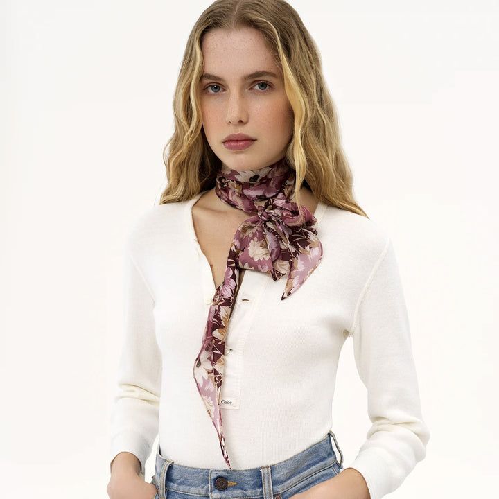 Roses Bandeau Scarf