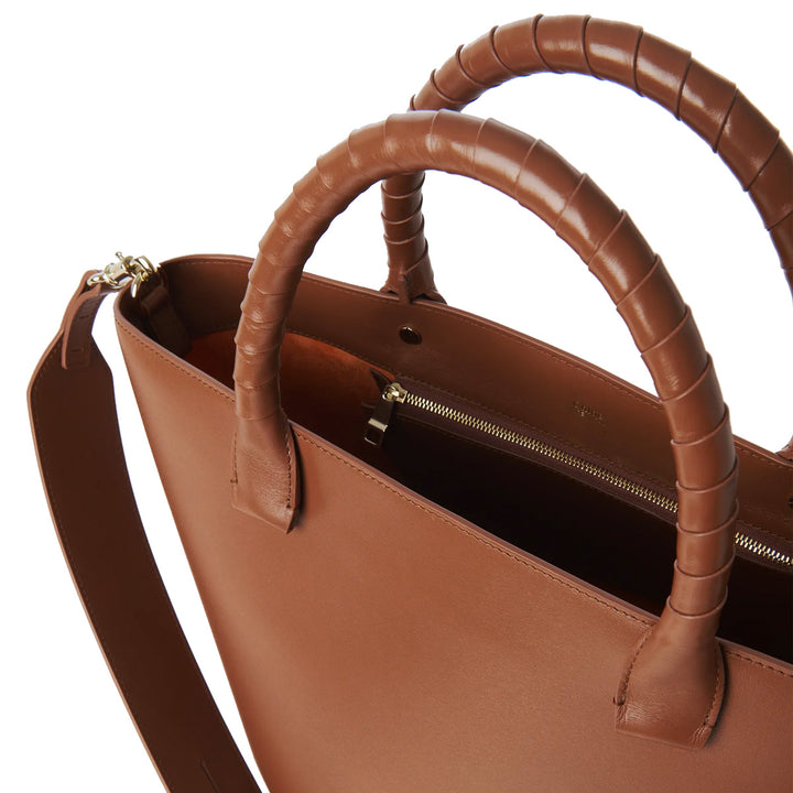 Sabia Leather Basket Bag