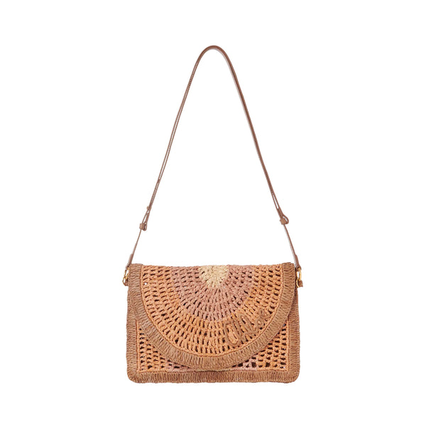 Summer Banana Raffia Bag