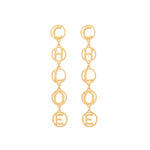 Chloe Script Earrings