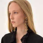 Chloe Script Earrings