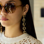 Chloe Script Earrings